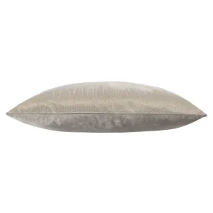 Cloud9d Inaya – Grey Velvet Pillow W/ Multicolor Embroidery – 22″ X 22″ PILLOWS, RUGS, & THROWS