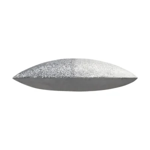 Cloud9d Ombre – Ivory And Silver Beaded Pillow – 22″ X 22″