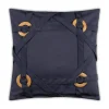 Cloud9d Outdoor Pillow W/ Wooden Rings (3 Colors) – 18″ X 18″ PILLOWS, RUGS, & THROWS