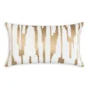 Cloud9d PILLOWS, RUGS, & THROWS Becca Ivory Gold Pillow – 14″ X 20″