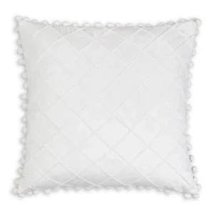 Cloud9d PILLOWS, RUGS, & THROWS Diamond White Pillow – 20″ X 20″