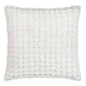 Cloud9d Serena White Pillow – 20″ X 20″