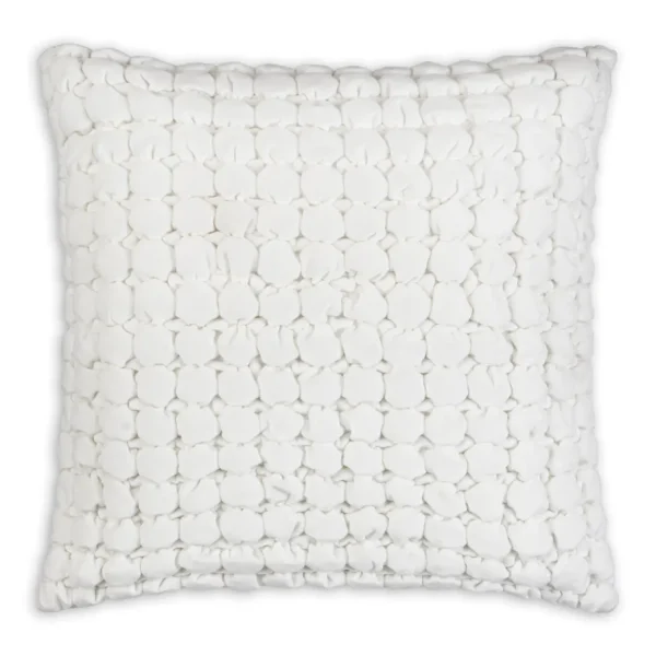 Cloud9d Serena White Pillow – 20″ X 20″