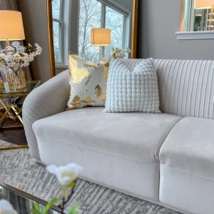 Cloud9d Serena White Pillow – 20″ X 20″