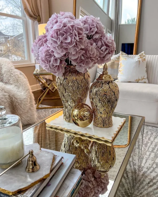 Inspire Me! Home Decor 25″ Blush Pink French Hydrangea Stem