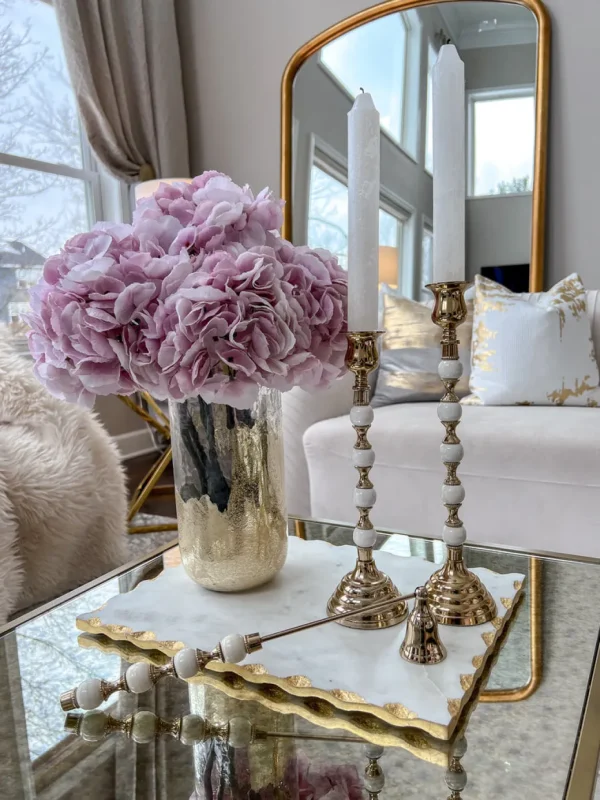 Inspire Me! Home Decor 25″ Blush Pink French Hydrangea Stem