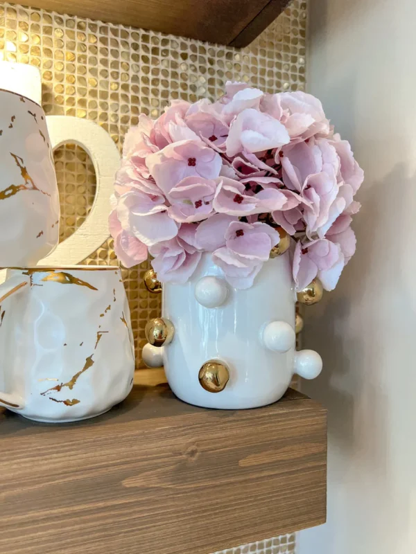 Inspire Me! Home Decor 25″ Blush Pink French Hydrangea Stem