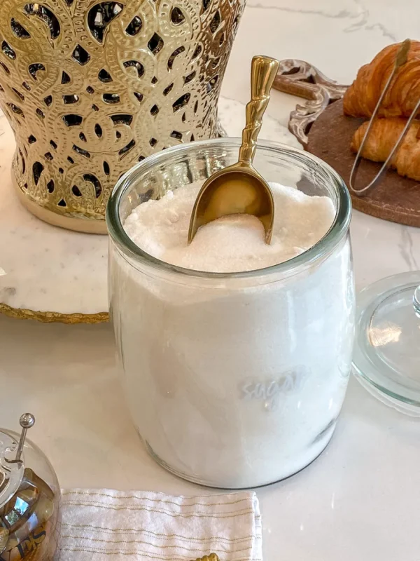 Inspire Me! Home Decor 6″ Gold Twist Scoop