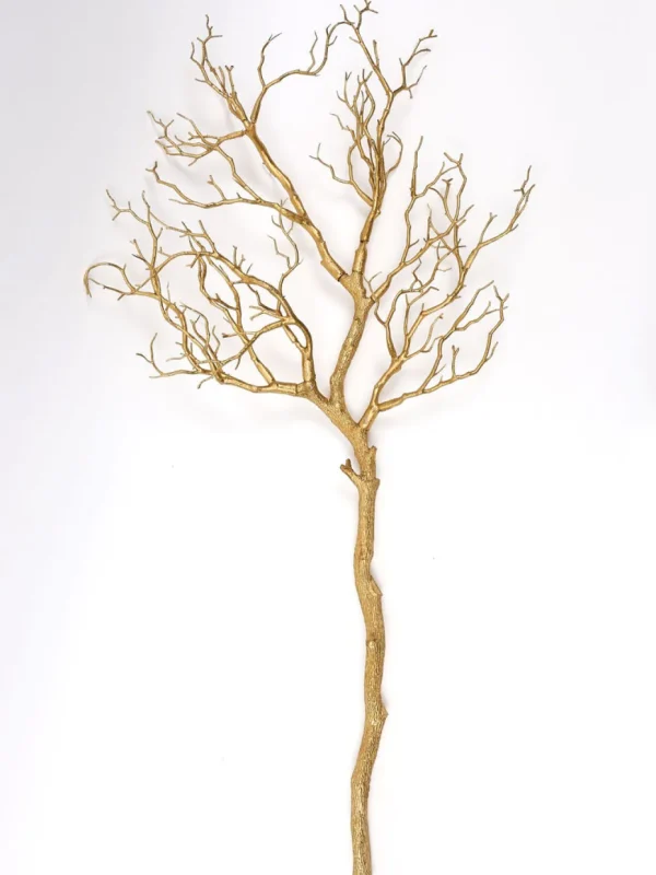 Inspire Me! Home Decor 37″ Gold Metallic Manzanita Branch