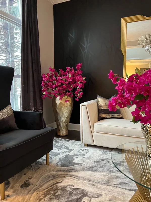 Inspire Me! Home Decor 49″ Hanging Bougainvillea Stem Floral Stems