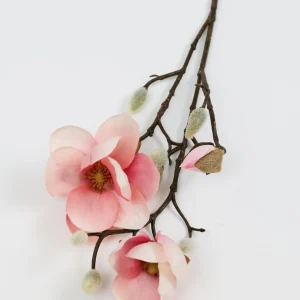 Inspire Me! Home Decor 21″ Pink Magnolia Stem