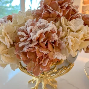 Inspire Me! Home Decor 27″ Pink Snow Sprinkle Hydrangea Stem
