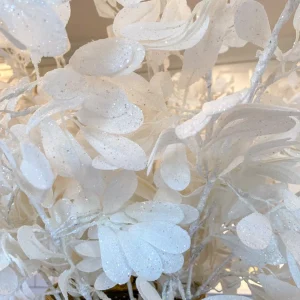 Inspire Me! Home Decor 45″ Tall White Leaf Stem