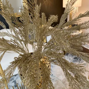 Inspire Me! Home Decor 40″ Tall Gold Shimmer Stem