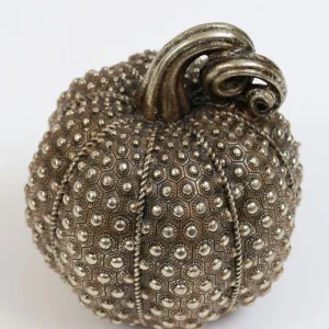 Inspire Me! Home Decor Antique Gold Resin Pumpkin (3 Styles)