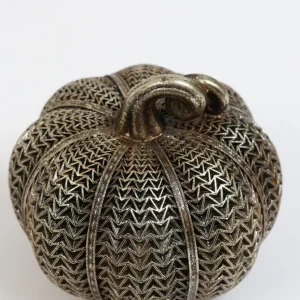 Inspire Me! Home Decor Antique Gold Resin Pumpkin (3 Styles)