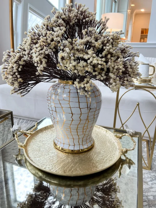 Inspire Me! Home Decor Beige Baby’s Breath Stem