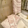Inspire Me! Home Decor Blush Pink Heathered Stripe Towel (3 Sizes)
