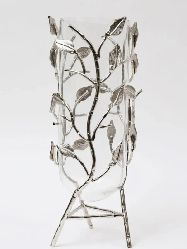 Inspire Me! Home Decor Branch Vase With Clear Glass Insert (2 Colors)