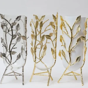 Inspire Me! Home Decor Branch Vase With Clear Glass Insert (2 Colors)