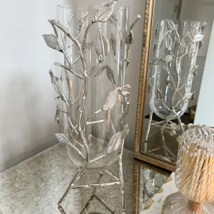 Inspire Me! Home Decor Branch Vase With Clear Glass Insert (2 Colors)