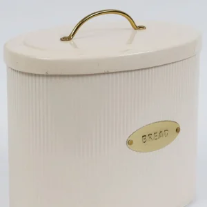 Inspire Me! Home Decor Breadbox With Gold Handle