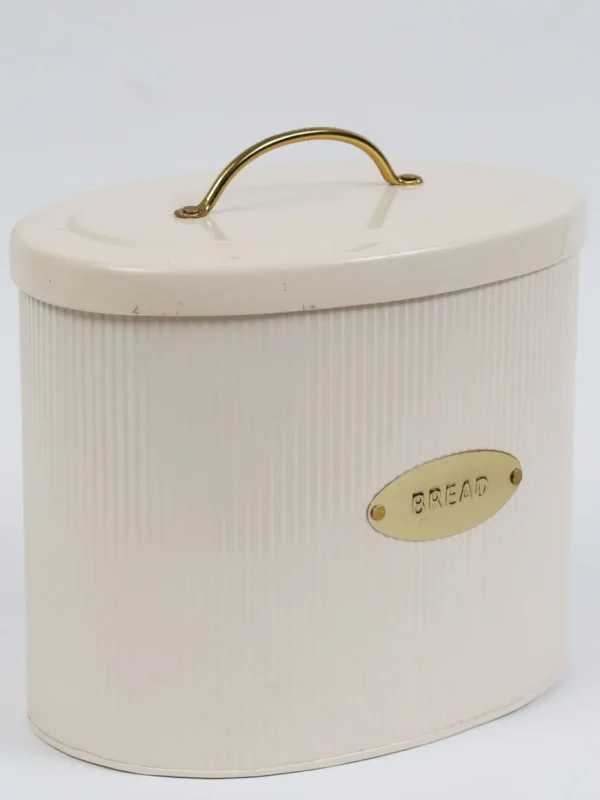 Inspire Me! Home Decor Breadbox With Gold Handle