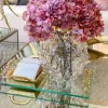 Inspire Me! Home Decor Bubble Vase With Gold Rim (2 Sizes)