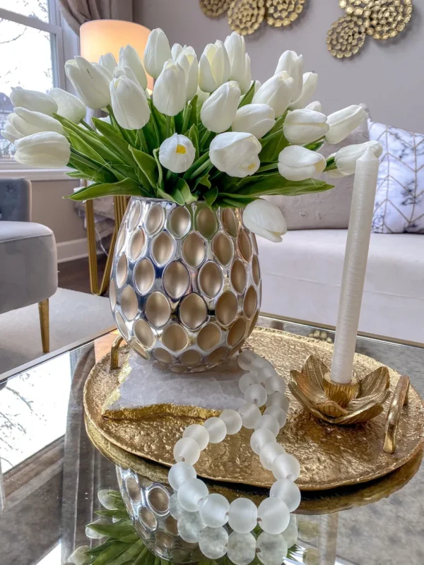 Inspire Me! Home Decor Clear Beads