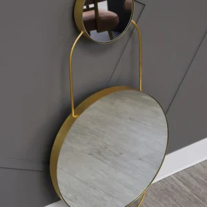 Inspire Me! Home Decor Contemporary Circular Wall Mirror WALL ART & MIRRORS