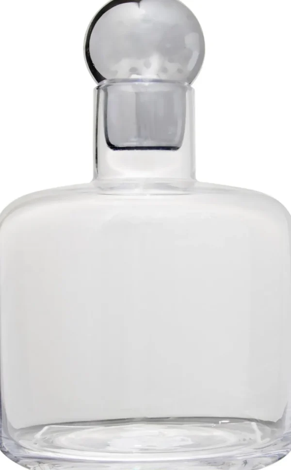 Inspire Me! Home Decor Decanter With Silver Round Top “From Pops Of Color Home Collection”