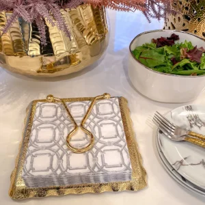 Inspire Me! Home Decor Decorative Square Lunch Napkins (9 Patterns)