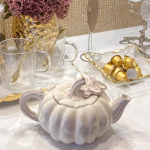 Inspire Me! Home Decor Dolomite Pumpkin Collection ( 3 Sizes And Shapes Available ) KITCHEN