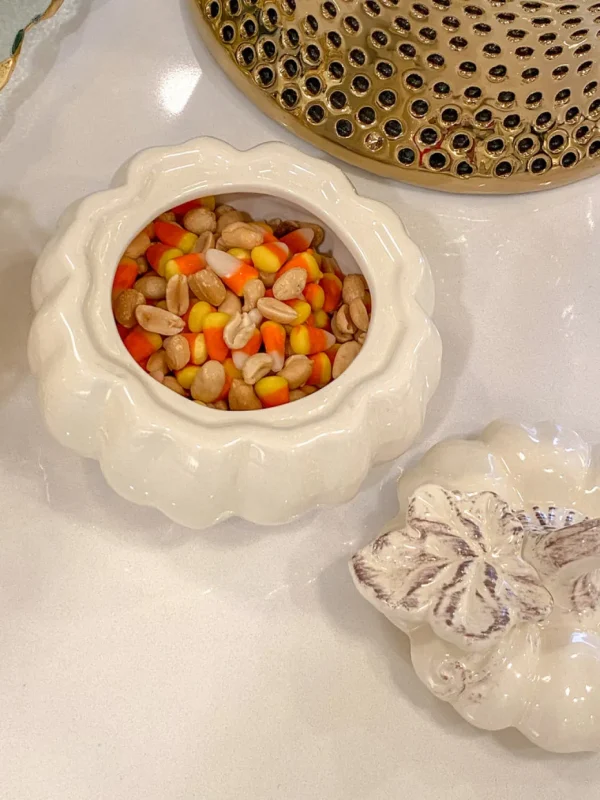 Inspire Me! Home Decor Dolomite Pumpkin Collection ( 3 Sizes And Shapes Available ) KITCHEN