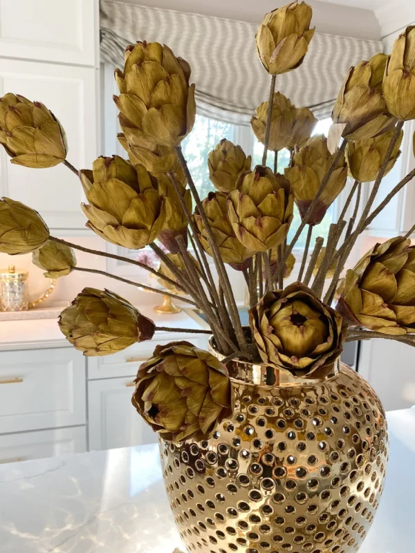 Inspire Me! Home Decor Dried Green Artichoke Stem