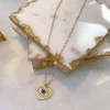 Inspire Me! Home Decor Evil Eye Necklace