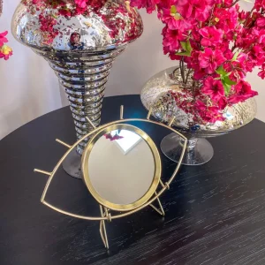 Inspire Me! Home Decor Evil Eye Table Top Mirror With Stand