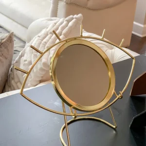 Inspire Me! Home Decor Evil Eye Table Top Mirror With Stand