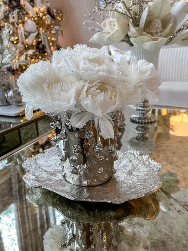 Inspire Me! Home Decor Faux Feathered Floral Stem