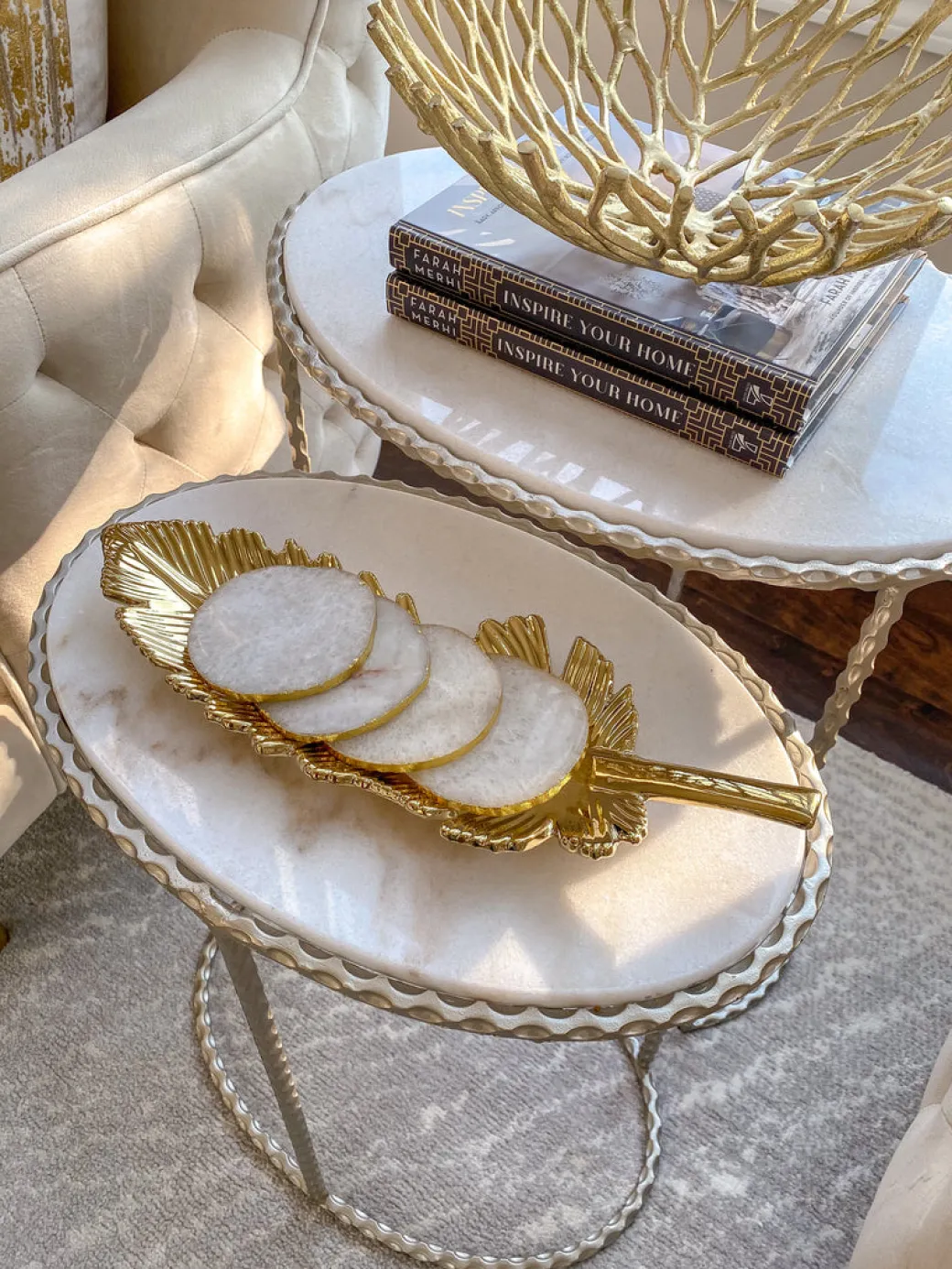 inspire_me_home_decor_fea_1-1.webp Inspire Me! Home Decor Feather Trays (2 Colors)