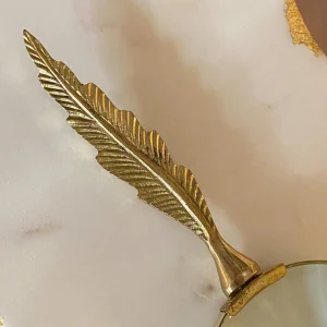 Inspire Me! Home Decor Feather Magnifying Glass