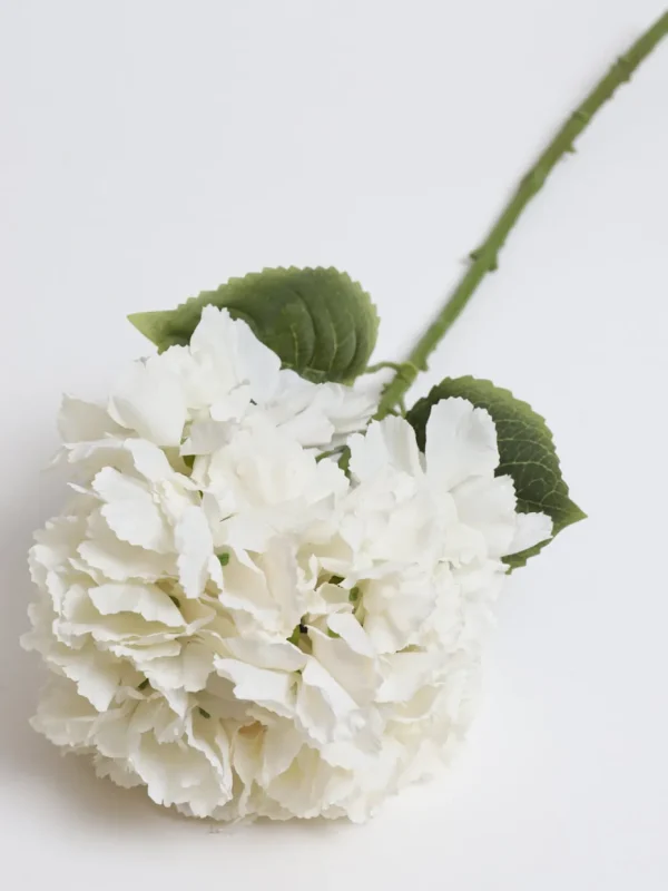 Inspire Me! Home Decor Floral Stems 26″ Ivory Hydrangea Stem