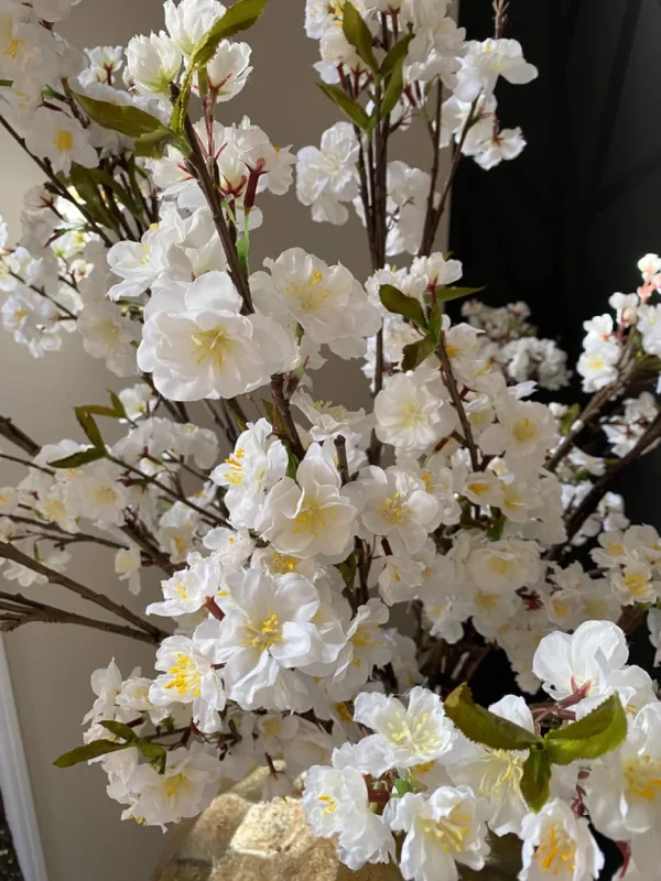 Inspire Me! Home Decor Floral Stems 36″ Cherry Blossom Stem (3 Colors)