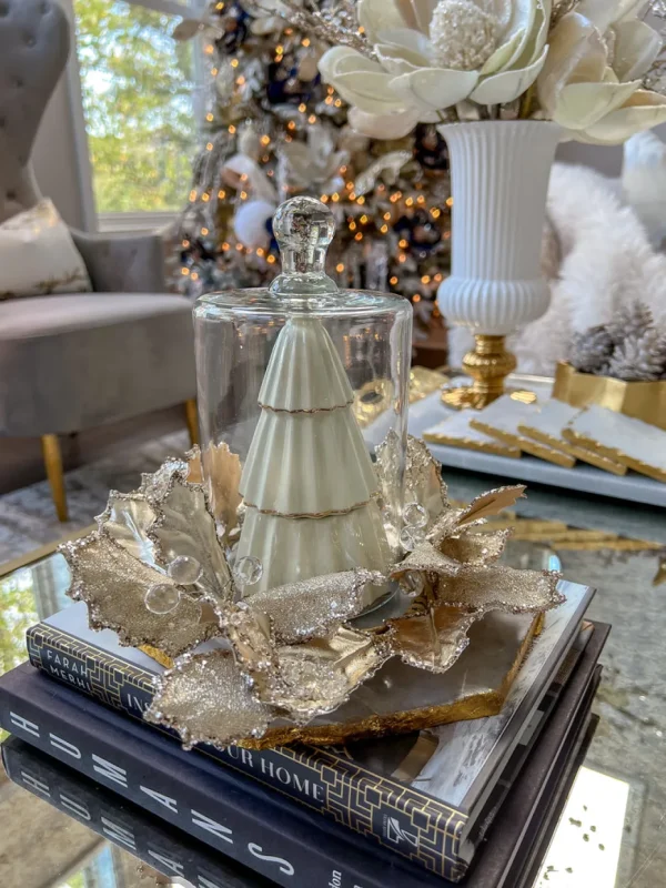 Inspire Me! Home Decor Gilded Tree Candle