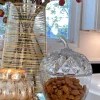 Inspire Me! Home Decor Glass Acorn Dish With Lid KITCHEN