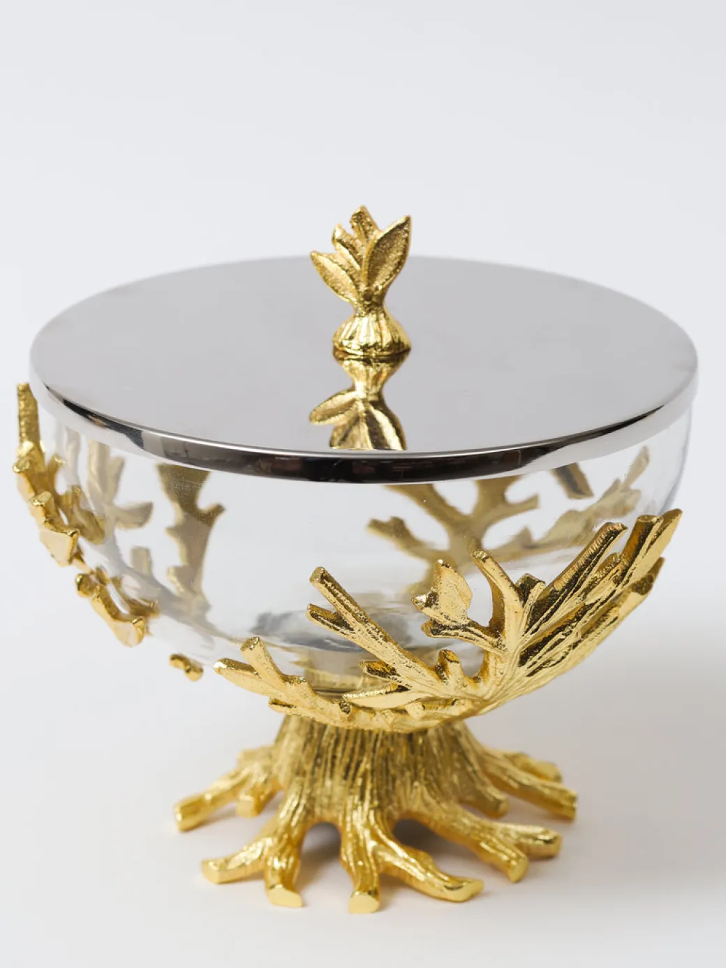 inspire_me_home_decor_gla_1-29.webp Inspire Me! Home Decor Glass Bowl On Gold Metal Branch Base With Lid