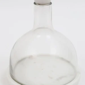 Inspire Me! Home Decor Glass Decanter With Round Marble Topper And Base