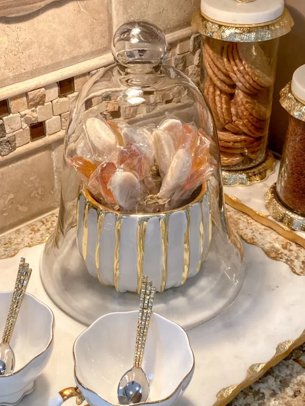 Inspire Me! Home Decor Glass Bell Cloche ( Glass Dome )