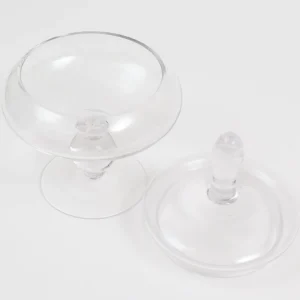 Inspire Me! Home Decor Glass Apothecary Jar With Lid (2 Sizes) Jars
