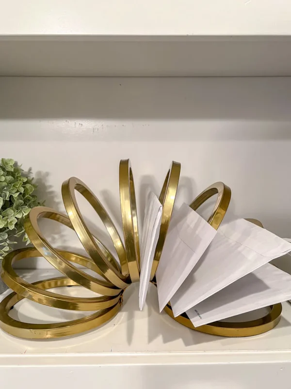 Inspire Me! Home Decor Gold Slinky Decor